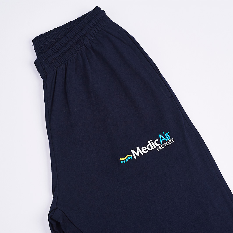 pantaloni da lavoro con ricamo